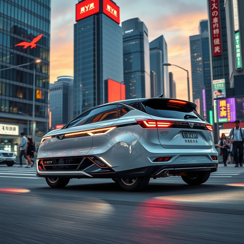 BYD e7 รถยนต์ไฟฟ้าใหม่ สเปกเยี่ยม ราคาสบาย ตีตลาดจีน